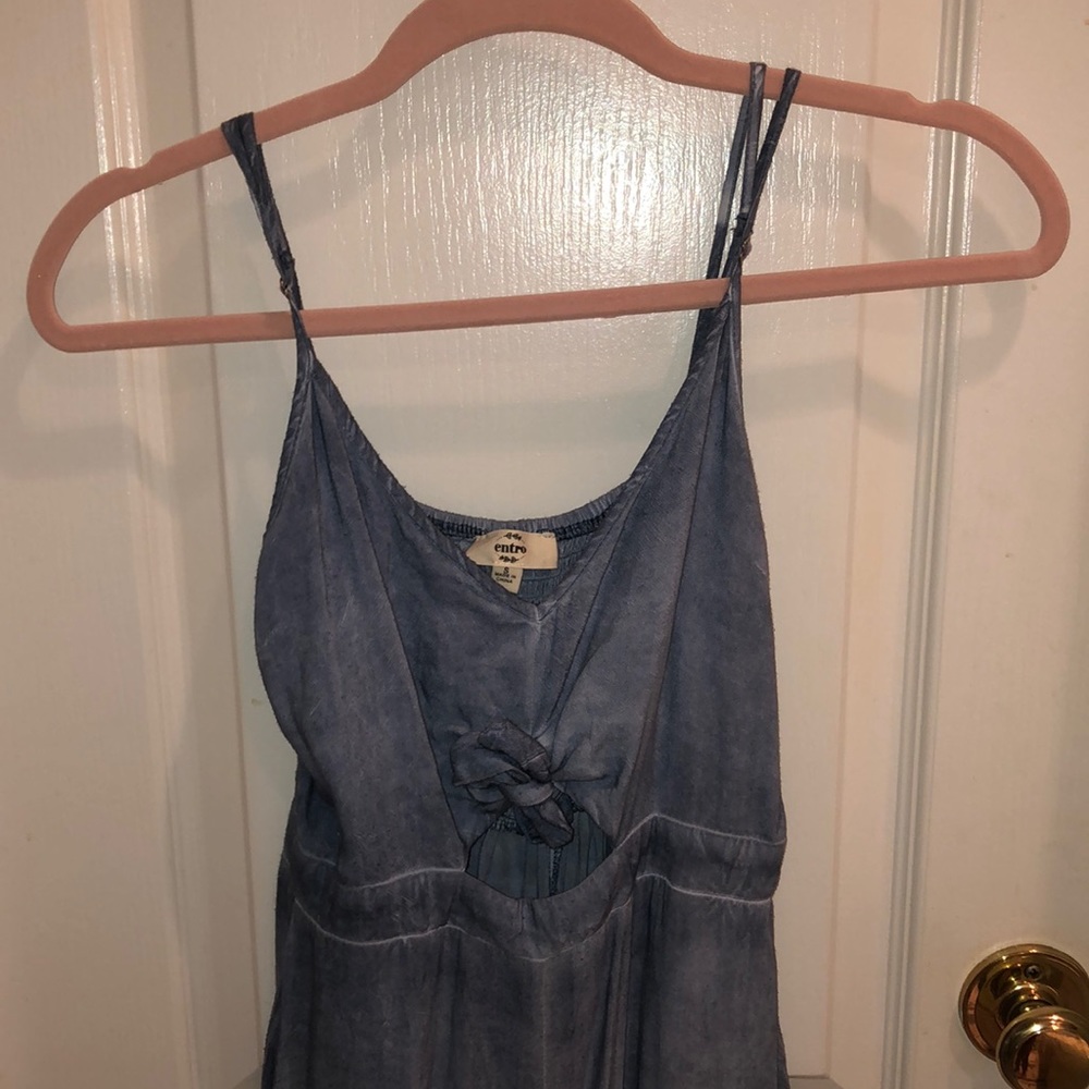 Light washed jumpsuit